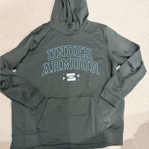 Under Armour Men's Dark Green Hoodie